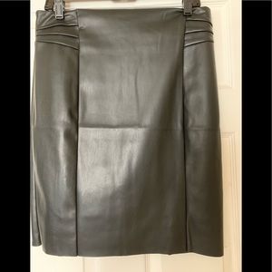 Leather skirt
